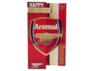 Arsenal Fc Birthday Card (Red) - TA2461