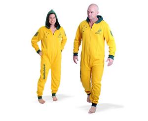 Australian Wallabies Rugby Union Adult Footysuit All-in-One Romper. Size XS