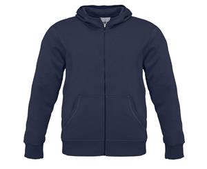 B&C Mens Monster Full Zip Hooded Sweatshirt / Hoodie (Navy Blue) - BC2012