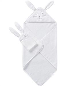 Baxtar Novelty Hooded Towel & Mit Set