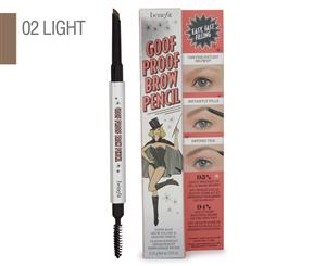 Benefit Goof Proof Brow Pencil 02 Light