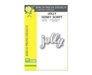 Birch Press Design Dies - Jolly Honey Script