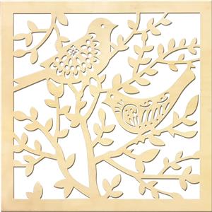 Boyle Decorative Wall Panel - Birds