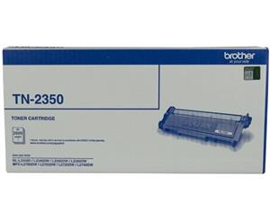 Brother TN2350 Black Toner Cartridge - Estimated Page Yield 2600 pages