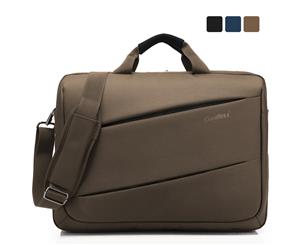 CBL 17.3 inch Unisex Waterproof Oxford Cloth Laptop Bag-Brown