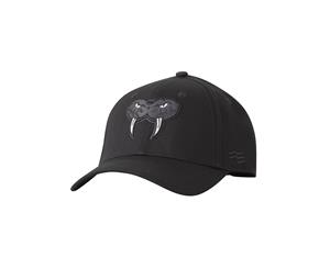 Cairns Taipans Black on Black Premium Curved Peak Cap NBL Basketball Hat