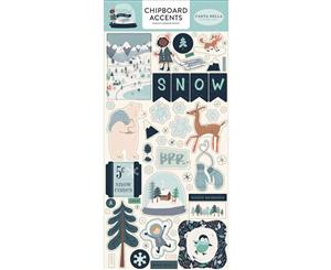 Carta Bella - Snow Much Fun Chipboard 6inch X13inch - Accents