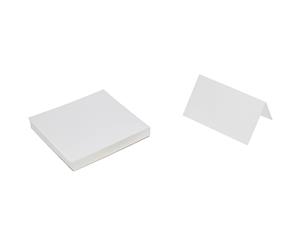 Cascade Place Setting Plain White 220gsm Pack of 50