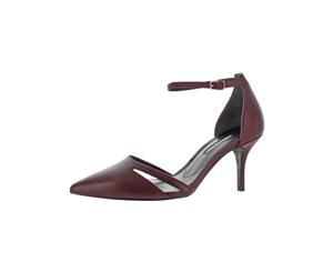 Charles David Womens Astrid Leather Cut-Out Dress Pumps