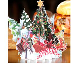 Christmas Party Pop Up Greeting Card