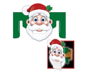 Christmas Santa Toilet Paper Dispenser Decoration