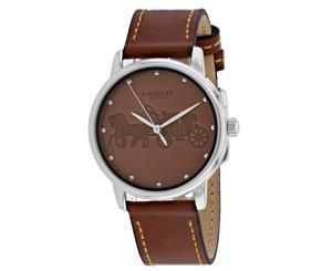 Coach Women's Grand Brown Dial Watch - 14502972