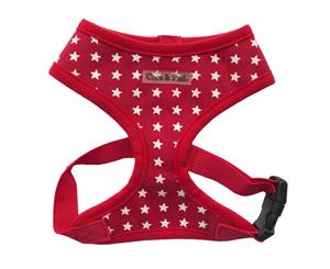 Coco & Pud Star Harness - Red