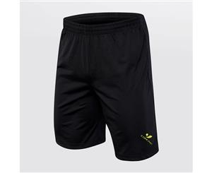 Concave Performance Shorts - Black/Neon Yellow