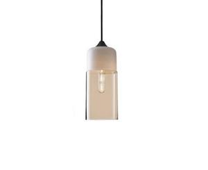 Contemporary Glass Pendant Lamp in White - Type A