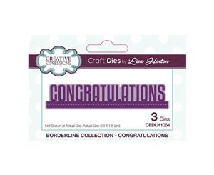 Creative Expressions - Borderline Congratulations