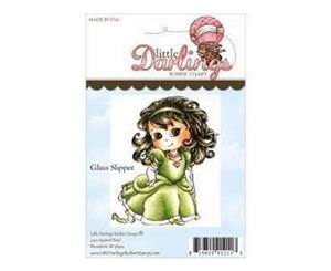 Cutie Pies Unmounted Rubber Stamp 2.753In.X3.25In. Glass Slipper