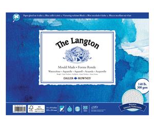 Daler Rowney Langton Block 140lb ROUGH 14in x 10in (355 x 254mm)(Each)