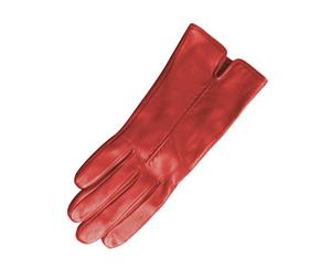 Eastern Counties Leather Womens/Ladies Tess Single Point Stitch Gloves (Red) - EL279