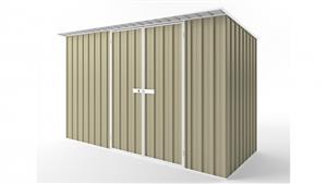 EasyShed D3815 Skillion Roof Garden Shed - Wheat