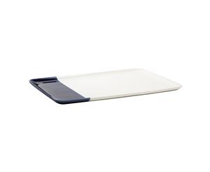 Ecology Staples Indigo Rectangle Platter 40 x 26 x 1.5cm