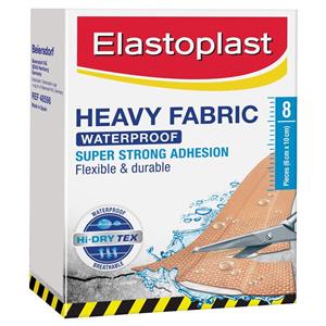 Elastoplast 48602 Heavy Fabric Waterproof DL 80cm x 6cm 8 Pack