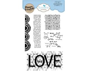 Elizabeth Craft Clear Stamps - Background 3