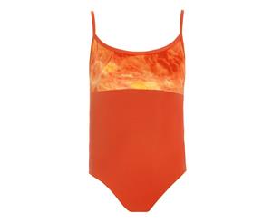 Eloise Velvet Camisole - Child - Orange