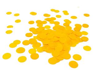 FS Paper Confetti Circles Yellow 15g