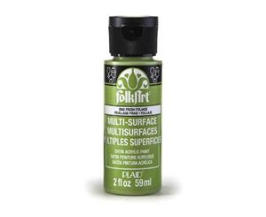 Folk Art Multisurface Satin Acrylic Paint - Fresh Foliage - 2 Oz