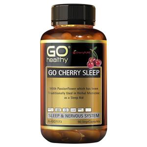 GO Healthy Cherry Sleep 90 Vege Capsules