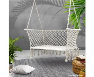 Gardeon Camping Hammock Chair Patio 2 Person Swing Hammocks Double Portable Rope