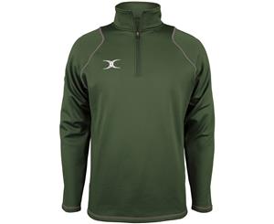 Gilbert Mens Quest Half-Zip Fleece (Deep Green) - RW6655