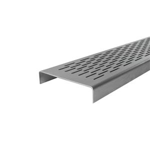 Grates 2 Go 1250mm Brick Pattern Shower Modular - Grate Only