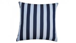 Hali Outdoor Scatter Striped Cushion - Midnight Blue