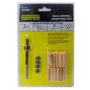 Haron 6mm Dowel Joining Kit