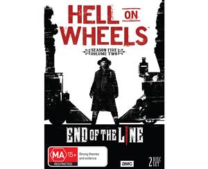 Hell On Wheels Season 5 Volume Two DVD Region 4