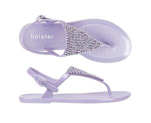 Holster - Women's Triangular T-bar Sandal Trinity - Lavender