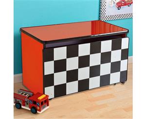 Kids Supreme Energy Theme Toy Storage Box Cabinet - Red