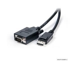 Laser 1m DisplayPort to VGA Cable Male to Male