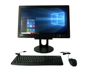 Lenovo ThinkCentre Tiny-in-One 23 All In One PC (OFF LEASE) Intel Core I5-4570T 2.9GHz 8GB 240GB SSD ( ) Win 10 Pro 23" LED (1920 x 1080) with