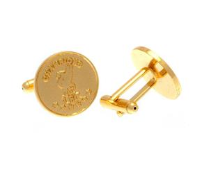 Liverpool Fc Champions Of Europe Gold Plated Cufflinks (Gold) - TA4468
