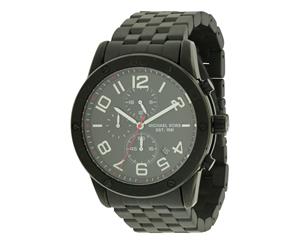 Michael Kors Mercer Black Chronograph Mens Watch MK8350