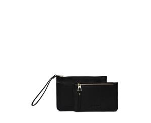 Mocha Jana Double Clutch - Black