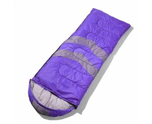 Mountview -20C Outdoor Camping Thermal Sleeping Bag Envelope Tent Hiking Purple