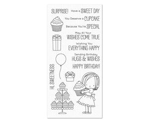 My Favorite Things - Clear Stamps 4in x 8in - BB Sweet Birthday Wishes