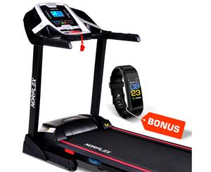 NORFLEX 450mm Belt Auto Incline Treadmill Gym Exercise Machine Fitness Tracker