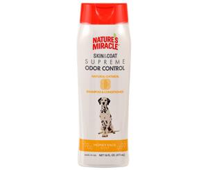 Nature's Miracle Skin & Coat Odor Control Shampoo & Conditioner 473mL