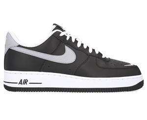 Nike Men's Air Force 1 གྷ LV8 Sportstyle Shoes - Black/Wolf-Grey/White