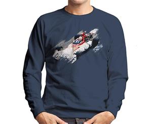 Niki Lauda BRM P160E Monaco GP Monte Carlo 1973 Men's Sweatshirt - Navy Blue